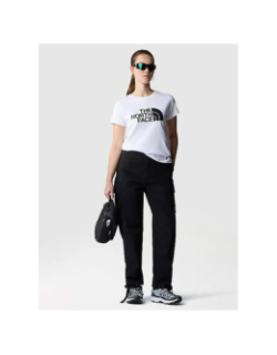 T-shirt easy logo blanc femme - The North Face