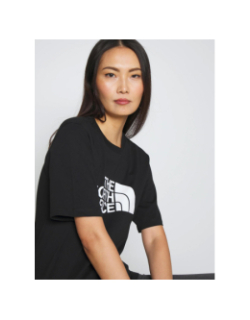 T-shirt easy logo noir femme - The North Face