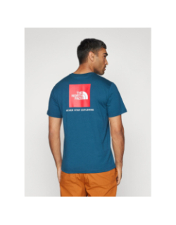 T-shirt redbox bleu pétrole homme - The North Face