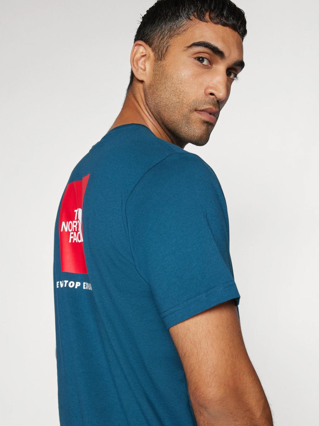 T-shirt redbox bleu pétrole homme - The North Face