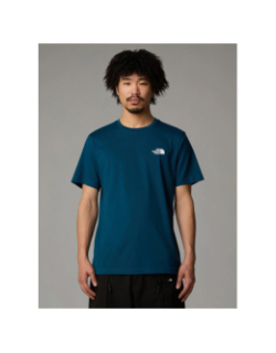 T-shirt simple dome bleu pétrole homme - The North Face