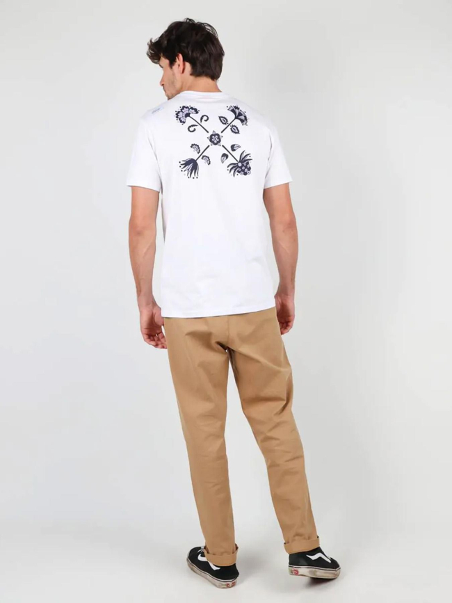 T-shirt manches courtes graphiques blanc homme - Oxbow