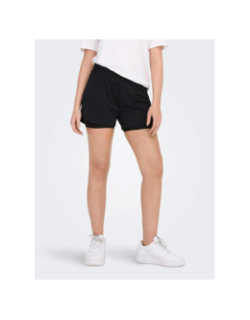 Short de sport mila noir femme - Only Play