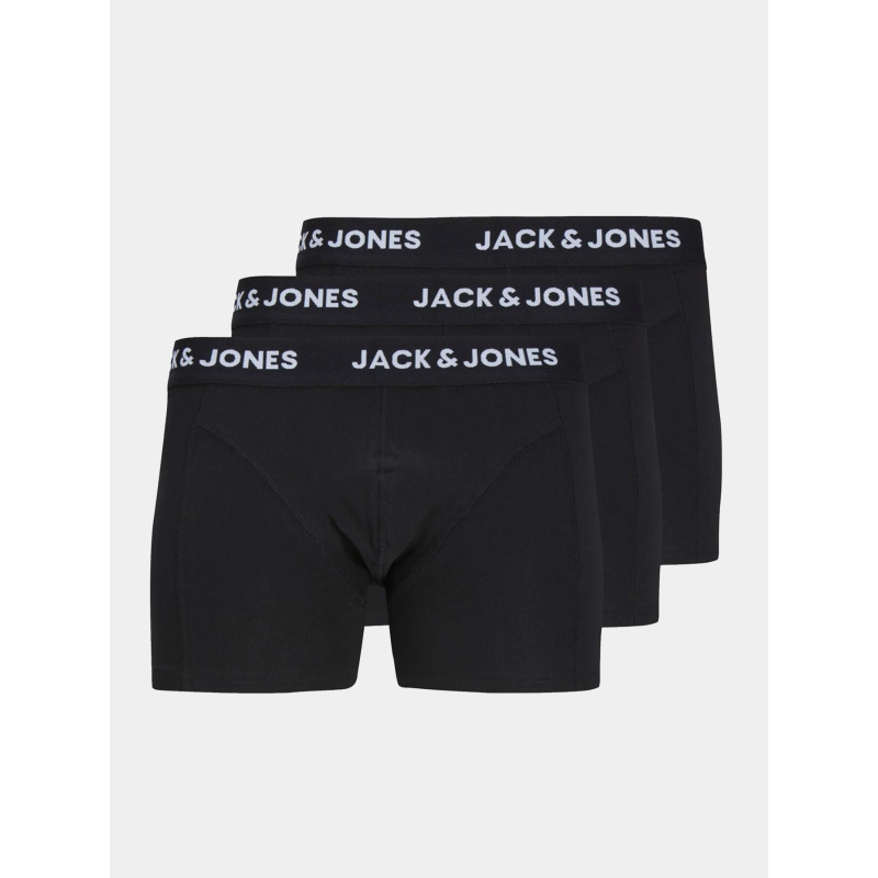 Pack de 3 boxers anthony trunks noir homme - Jack & Jones