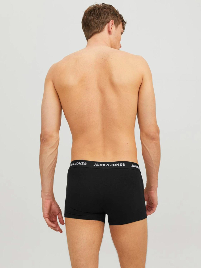 Pack de 3 boxers anthony trunks noir homme - Jack & Jones