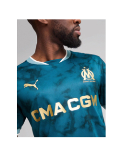 Maillot de football OM away extérieur 24/25 bleu homme - Puma