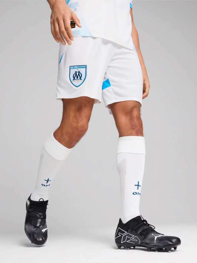 Short de football OM domicile blanc homme - Puma