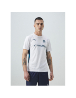 Maillot de football OM training 24/25 blanc homme - Puma