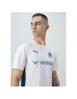 Maillot de football OM training 24/25 blanc homme - Puma