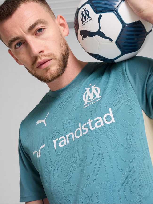 Maillot de football OM training 24/25 bleu homme - Puma