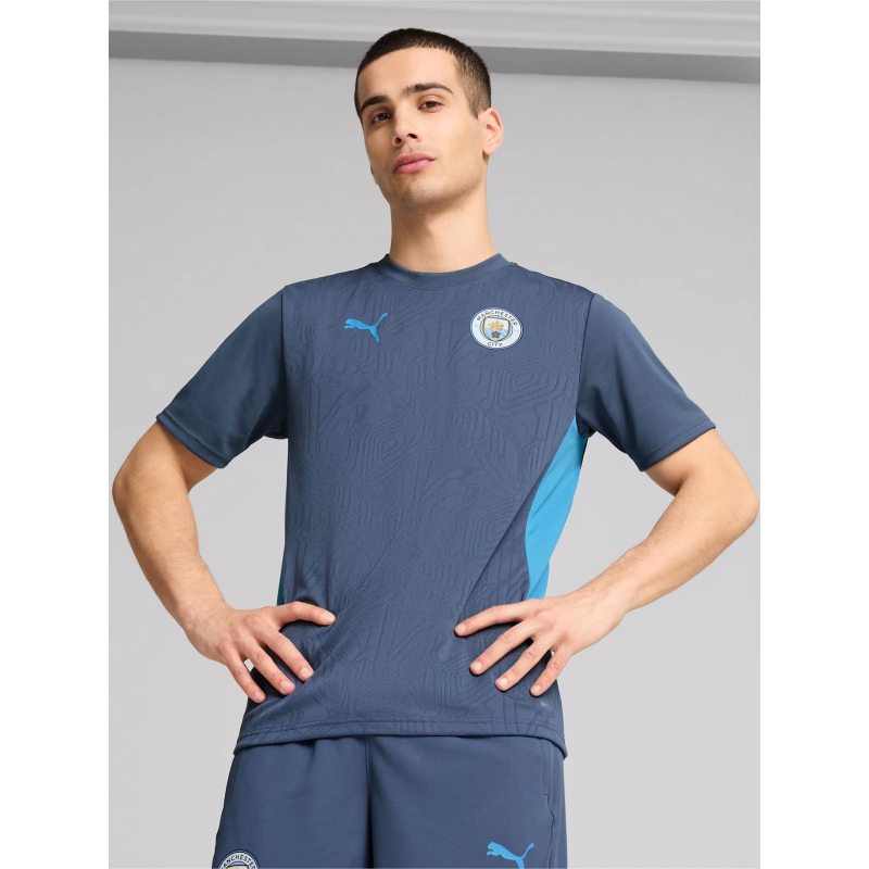 Maillot d'entrainement football mcfc bleu marine adulte- Puma