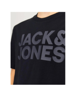 T-shirt corp logo noir enfant - Jack & Jones