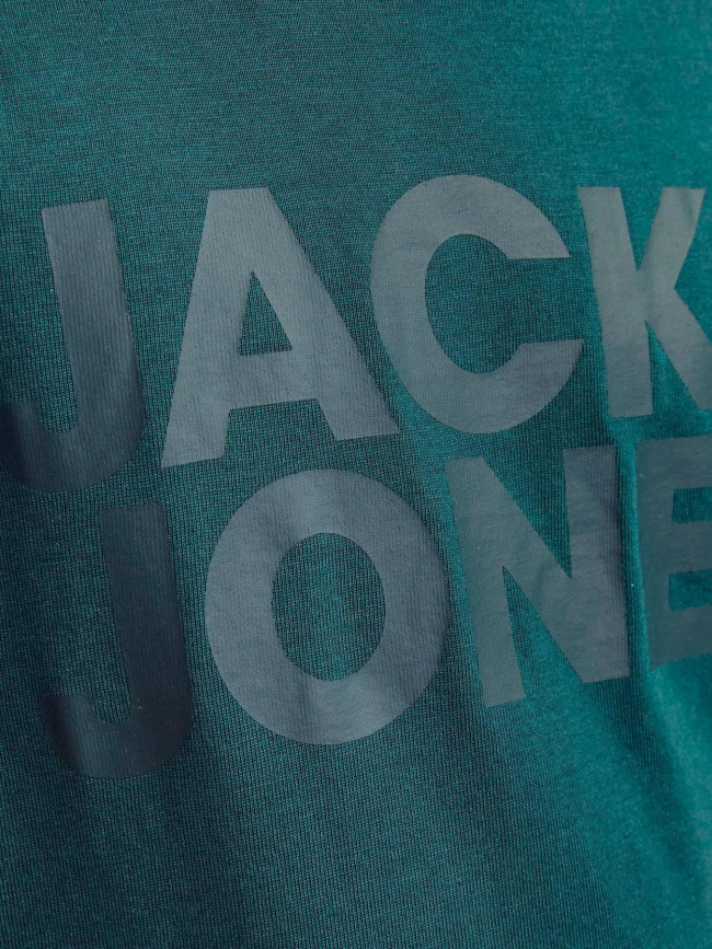 T-shirt corp logo vert garçon - Jack & Jones