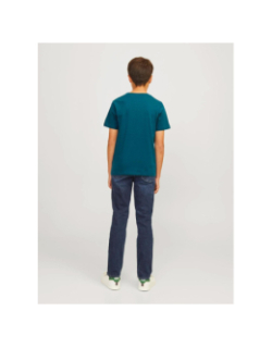 T-shirt logo vert garçon - Jack & Jones