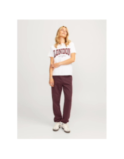 Jogging abbie bordeaux femme - Jjxx