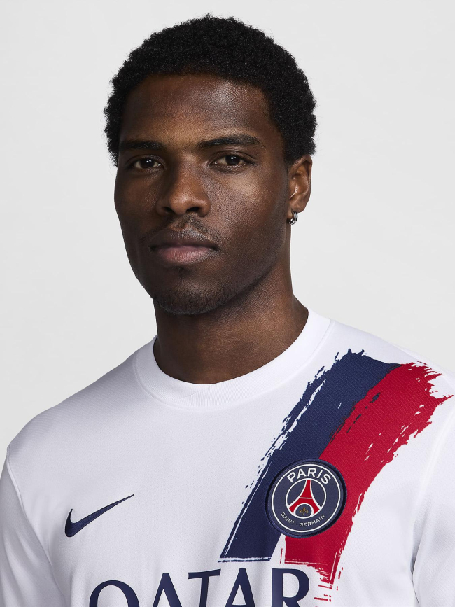 Maillot de football PSG extérieur 24/25 blanc homme - Nike