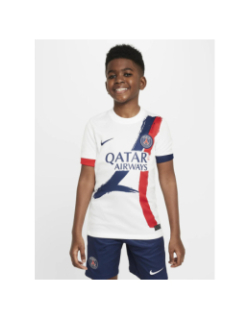 Maillot football PSG extérieur 24/25 blanc enfant - Nike