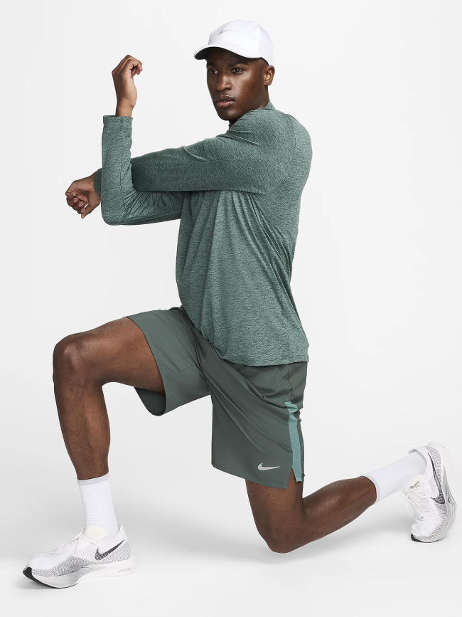 Short de sport challenger dri fit vert homme - Nike