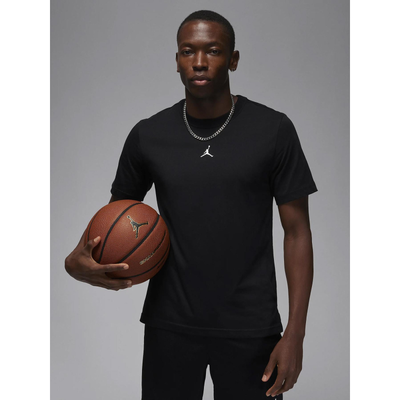 T-shirt de sport uni logo noir homme - Nike