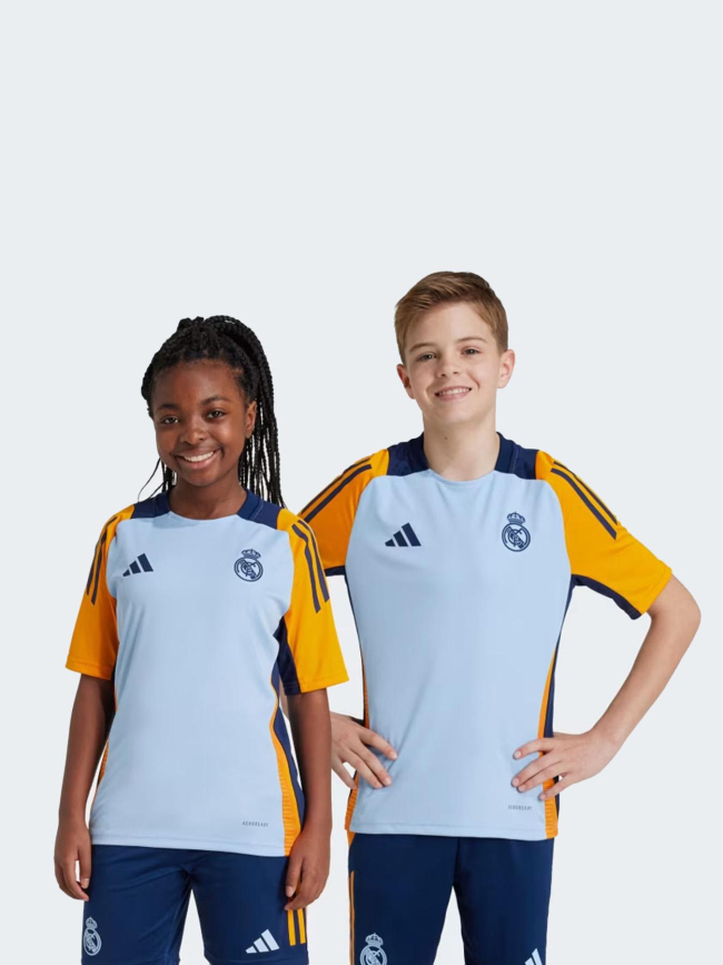 Maillot de football training real madrid bleu enfant - Adidas