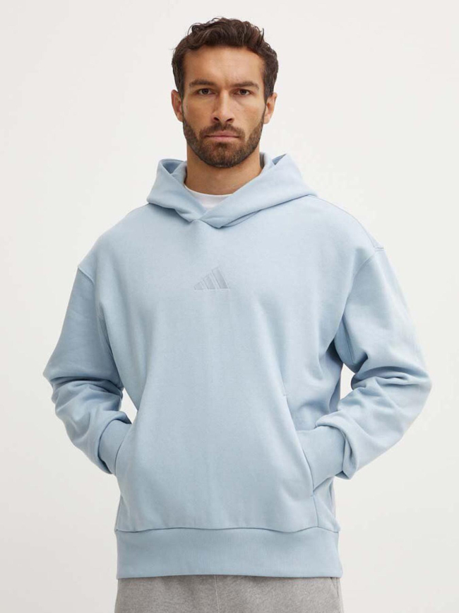 Sweat à capuche szn fl bleu homme - Adidas