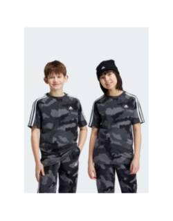 T-shirt imprimé camouflage gris enfant - Adidas