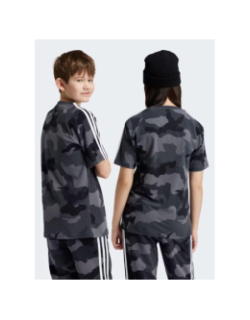 T-shirt imprimé camouflage gris enfant - Adidas