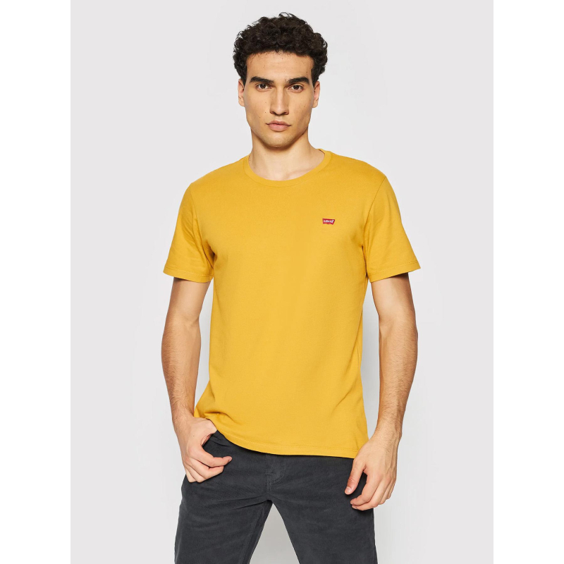 T-shirt standard original jaune homme - Levis