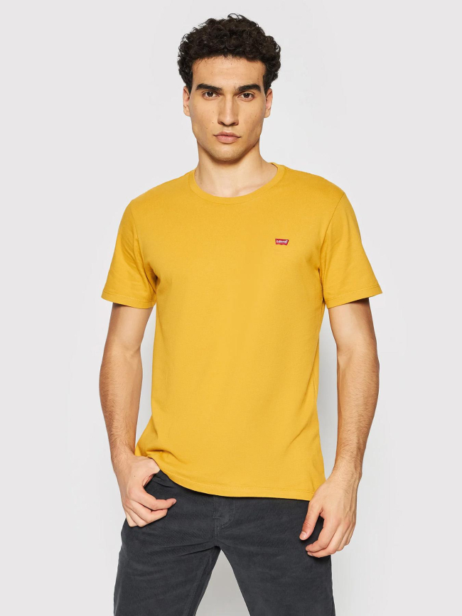 T-shirt standard original jaune homme - Levis