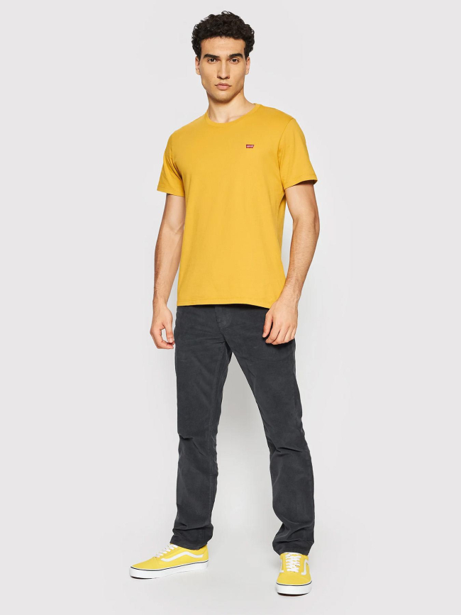 T-shirt standard original jaune homme - Levis