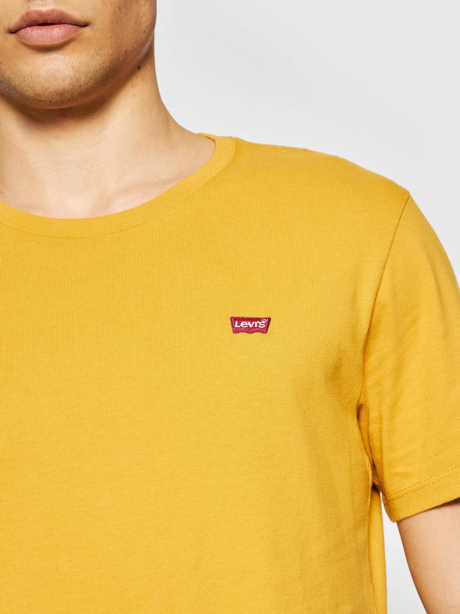 T-shirt standard original jaune homme - Levis