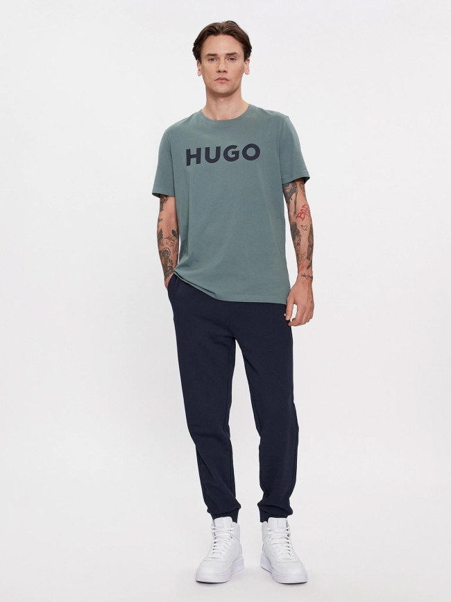 T-shirt dulivio vert homme - Hugo