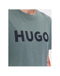 T-shirt dulivio vert homme - Hugo