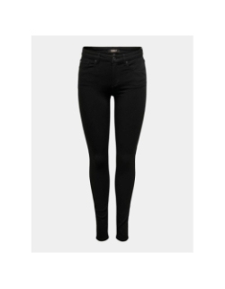 Jean skinny blush mid noir femme - Only