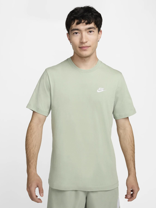 T-shirt nsw club tee logo vert clair homme - Nike