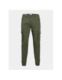 Pantalon cargo paul warner kaki garçon - Jack & Jones