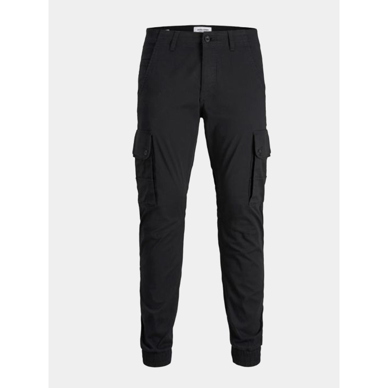 Pantalon cargo paul warner noir garçon - Jack & Jones