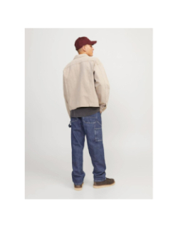 Jean droit loose eddie carpenter bleu homme - Jack & Jones