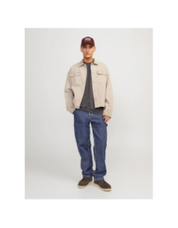 Jean droit loose eddie carpenter bleu homme - Jack & Jones