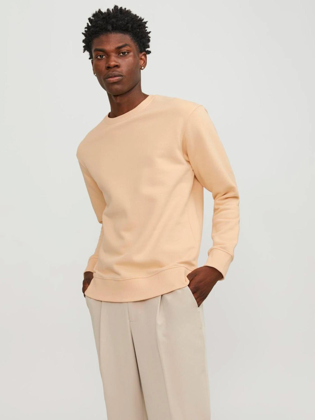 Sweat star basic uni orange homme - Jack & Jones