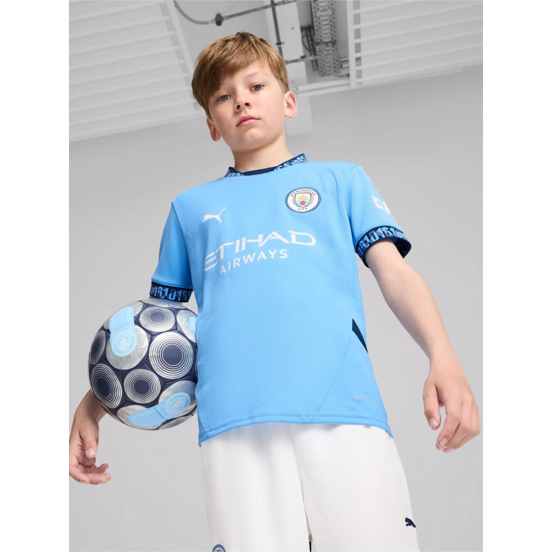 Maillot home manchester city 24/25 bleu enfant - Puma