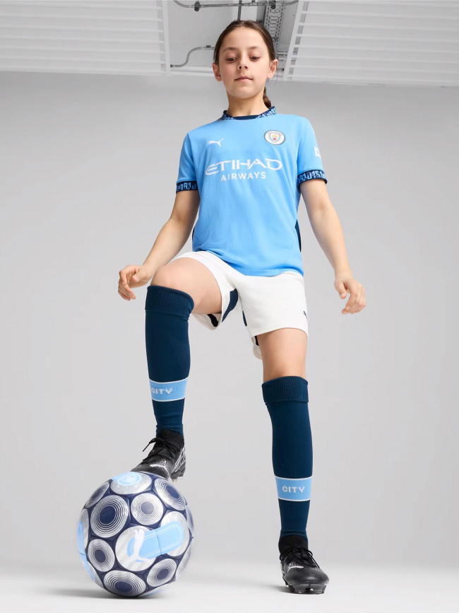 Maillot home manchester city 24/25 bleu enfant - Puma