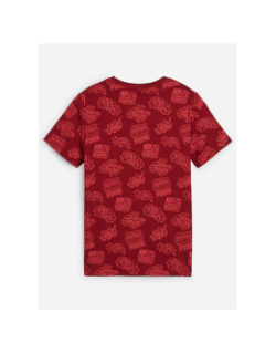 T-shirt imprimé park squad rouge enfant - Puma