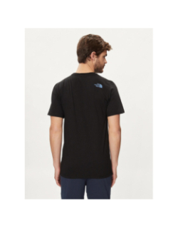 T-shirt mountain line noir homme - The Noth Face