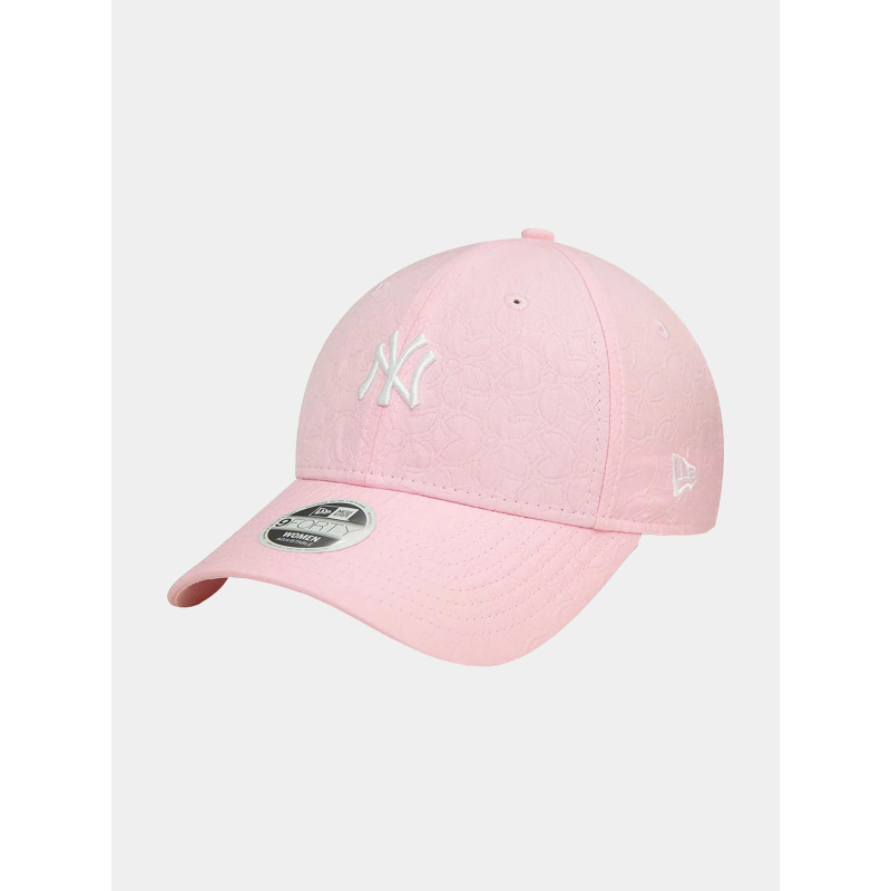 Casquette 9forty new york yankees jacquard rose femme - New Era