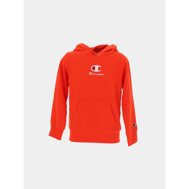 Sweat à capuche hooded rouge enfant - Champion