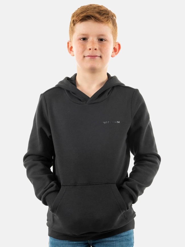 Sweat à capuche s-nark hoody jr noir enfant - Teddy Smith