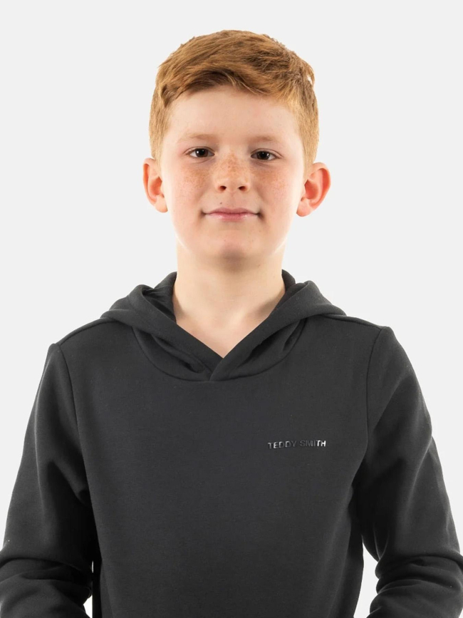 Sweat à capuche s-nark hoody jr noir enfant - Teddy Smith