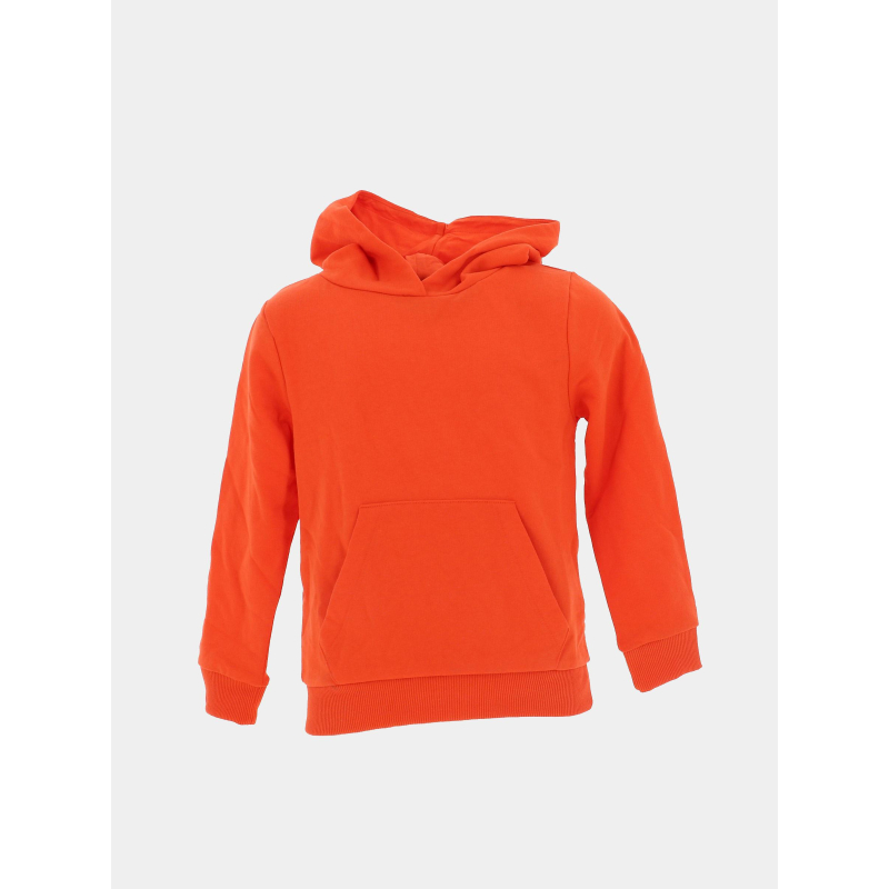 Sweat à capuche uni jansy orange enfant - Name It