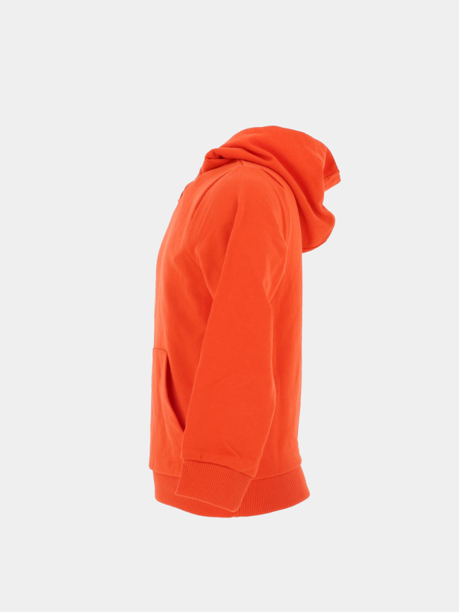 Sweat à capuche uni jansy orange enfant - Name It